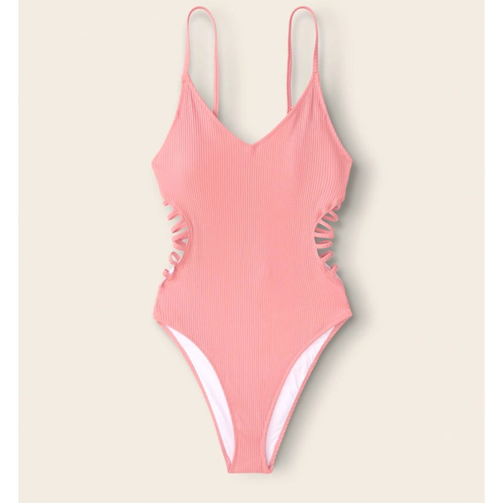 Strappy side one piece